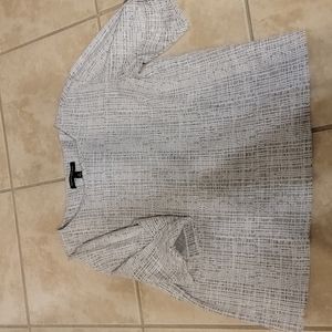 Banana Republic gray blouse sz S NEW